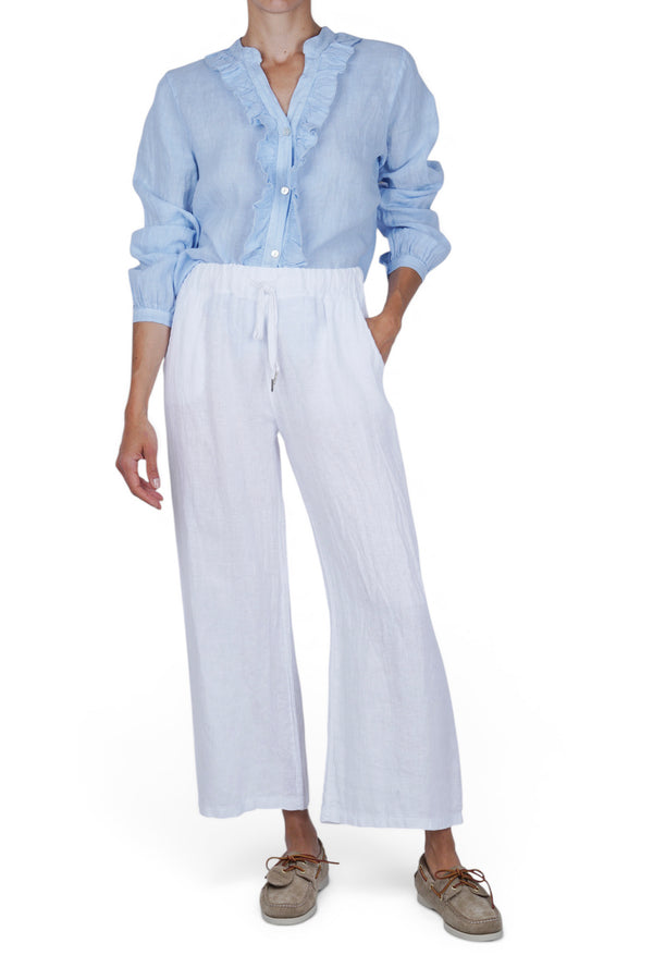 La Femme Blanche - Pants - 471658 - White 
