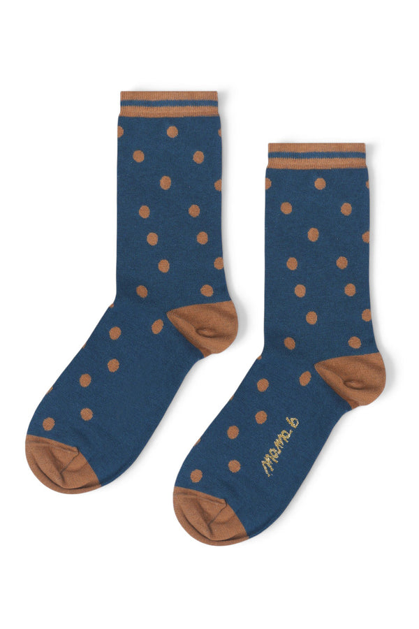 Mama B - Calze - 480063 - Blu/Nocciola