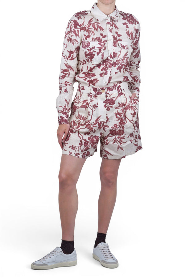Semi Couture - Shorts - 470930 - Panna/Ciliegia