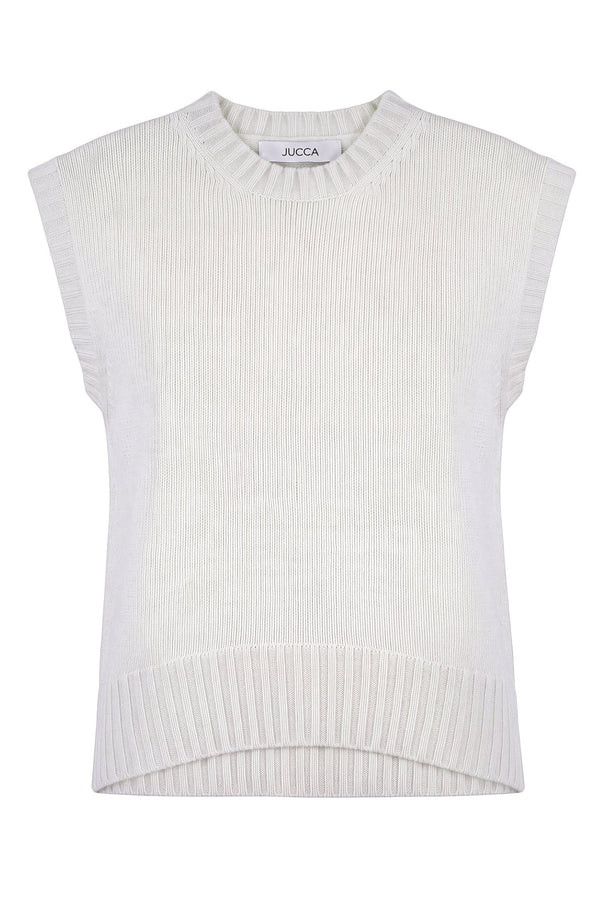 Jucca - Vest - 480470 - Cream 