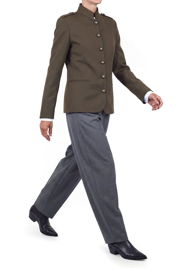 Ottod'ame - Jacket - 480372 - Olive 