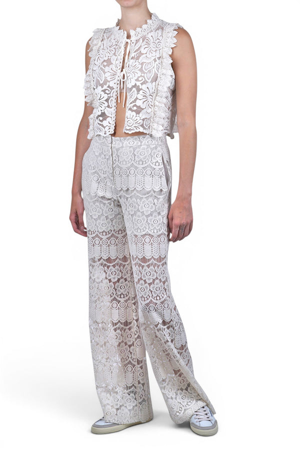 La Femme Blanche - Pantalone - 471580 - Gesso