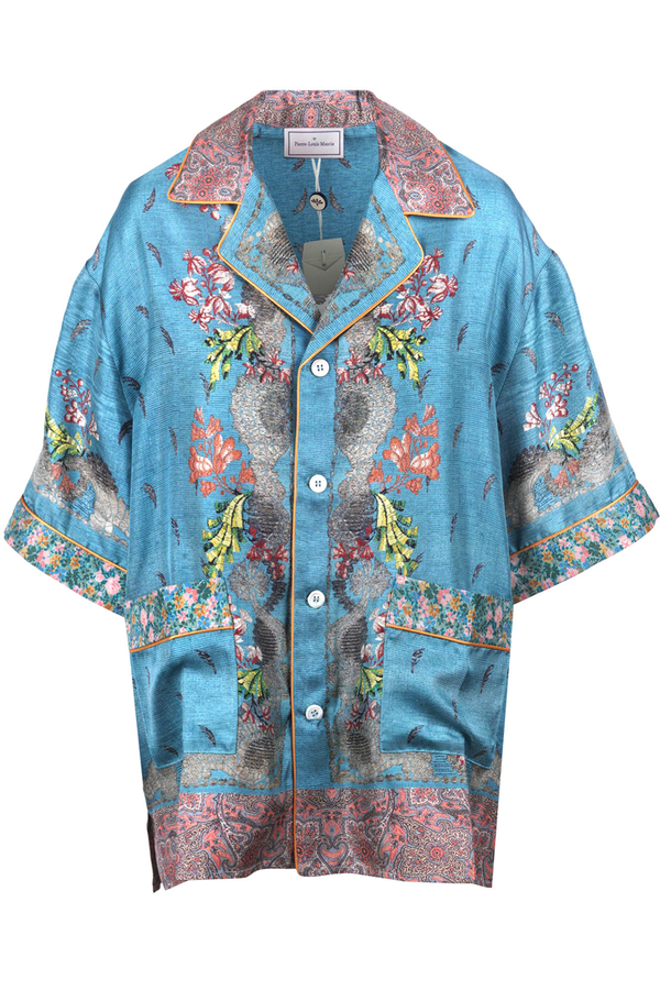 Pierre-Louis Mascia - Camicia - 470094 - Fantasia Turchese