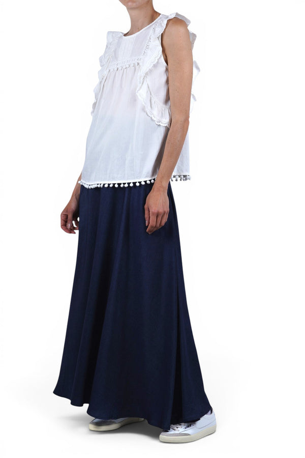 La Femme Blanche - Gonna - 471573 - Blu