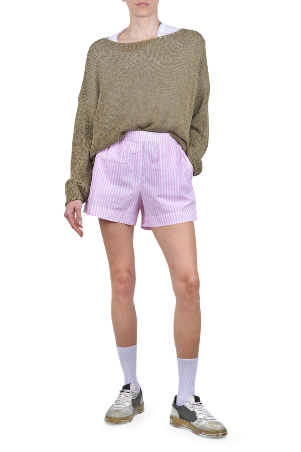 MC2 Saint Barth - Shorts - 470973 - Bianco/Rosa