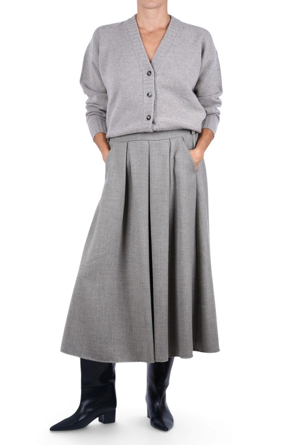 La Femme Blanche - Gonna - 481109 - Gray 