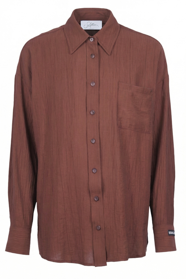 So Allure - Shirt - 470011 - Chocolate 