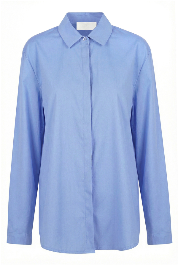 La Femme Blanche - Shirt - 471204 - Blue 