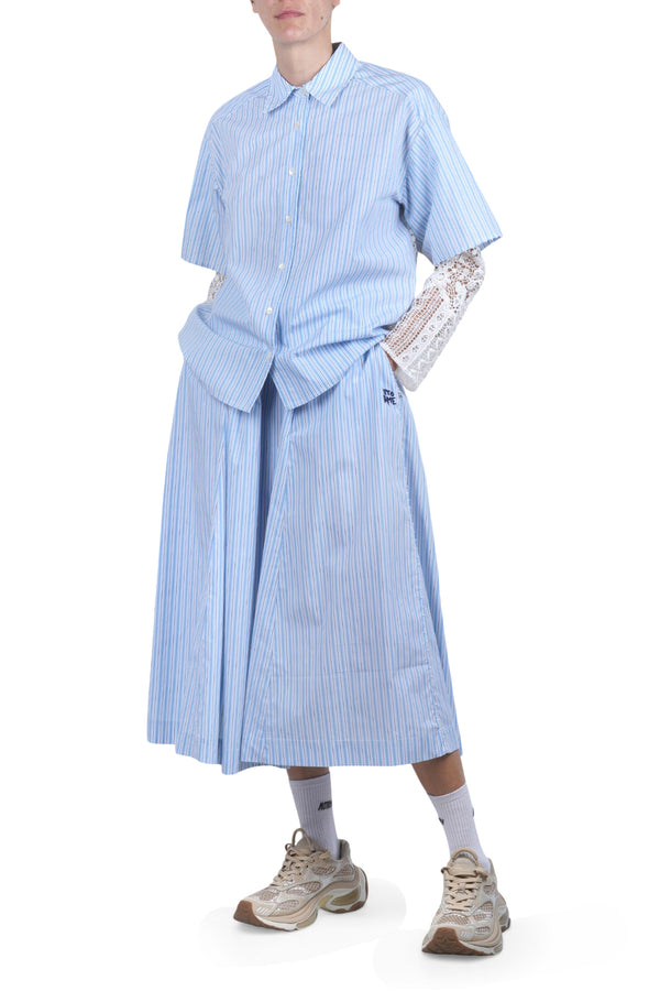 Ottod'ame - Gonna - 470781 - Bianco/Azzurro