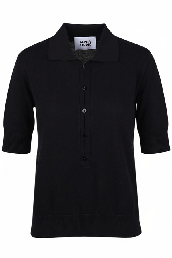 ALPHA STUDIO - Maglia - 471108 - Nero