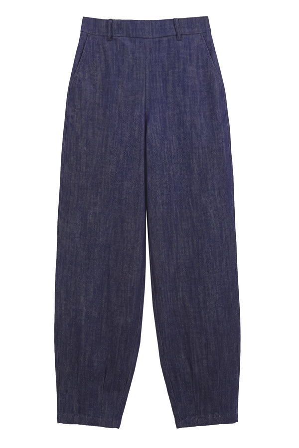 La Femme Blanche - Pants - 471605 - Dark denim 