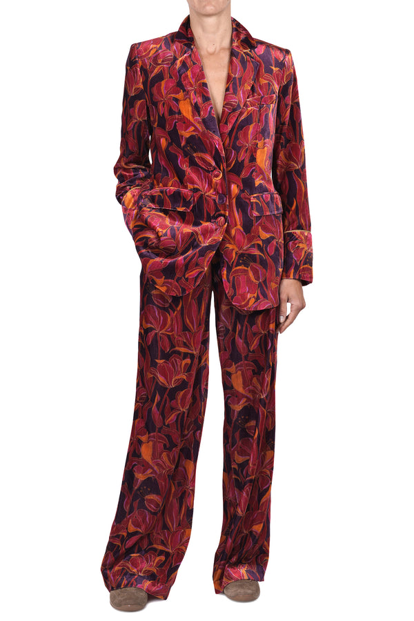 Maliparmi - Jacket - 460719 - Bordeaux Pattern 