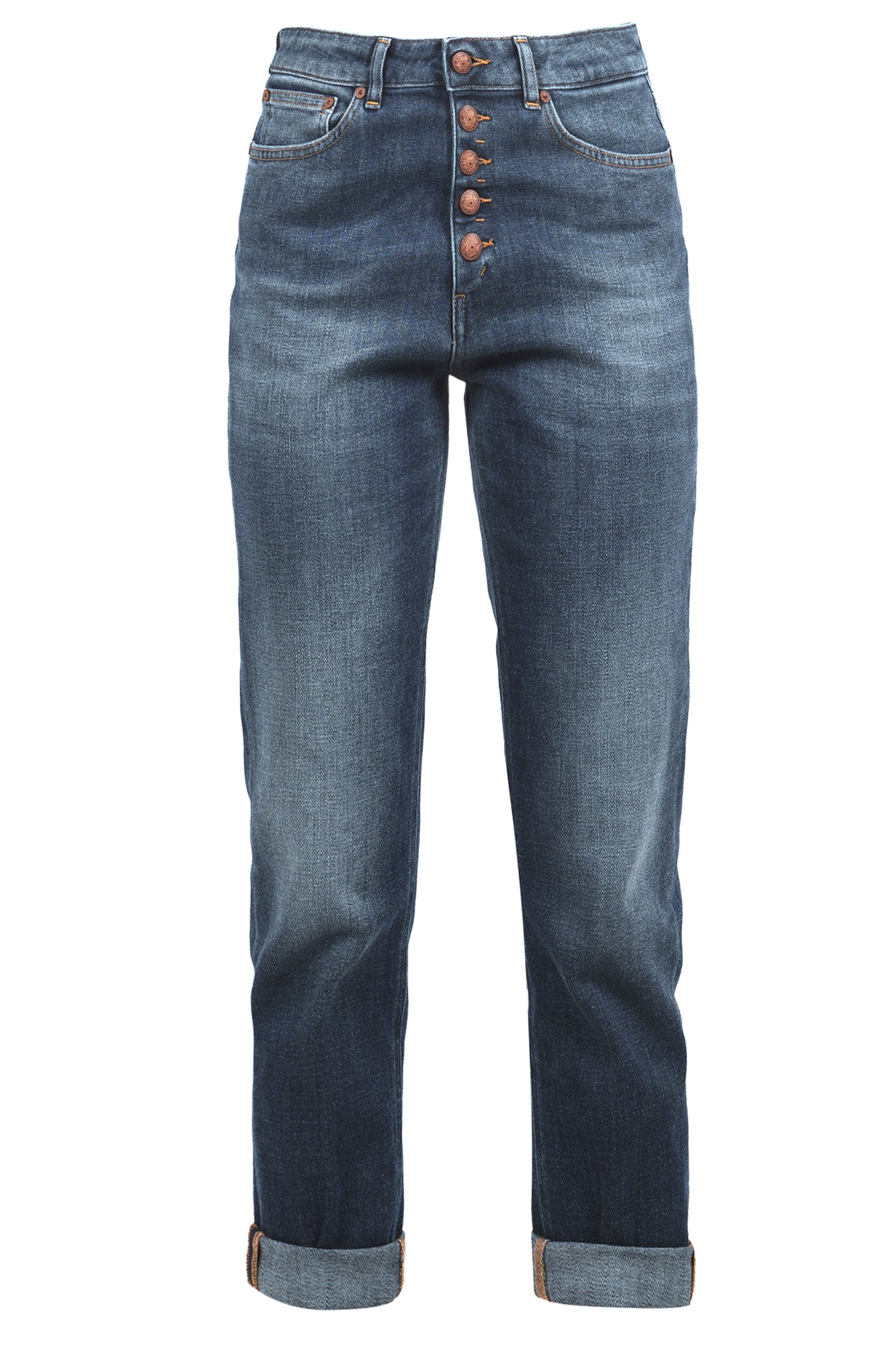 Koons Jeans Dondup Opinioni Koons Cropped Jeans Jewel Buttons