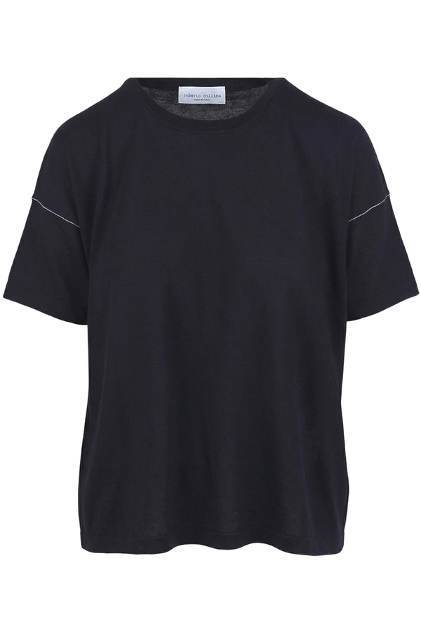 Roberto Collina - T-shirt - 470399 - Nero