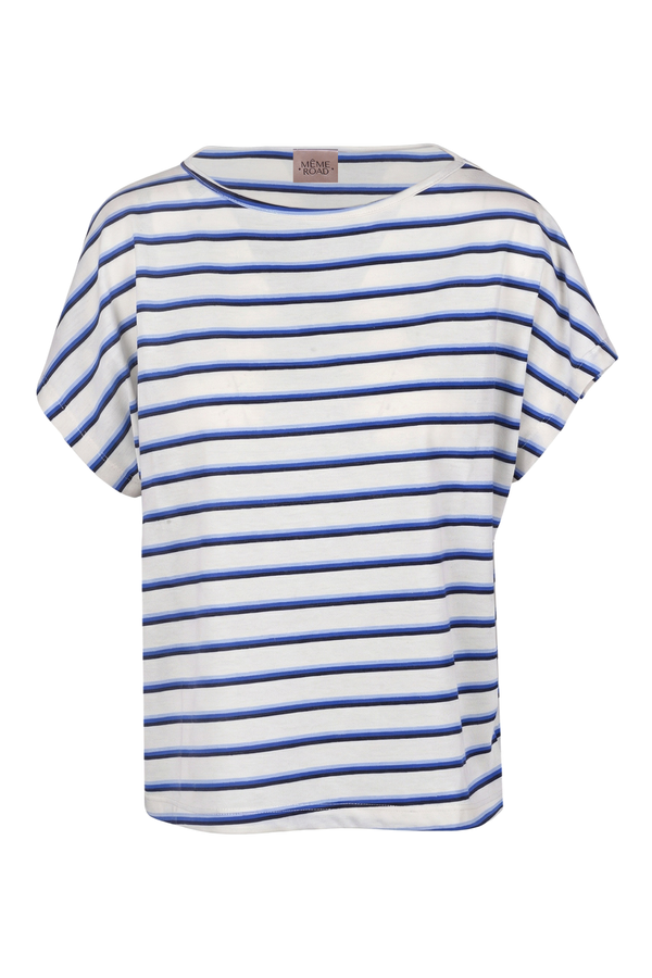 Même Road - T-shirt - 470257 - Panna/Blu