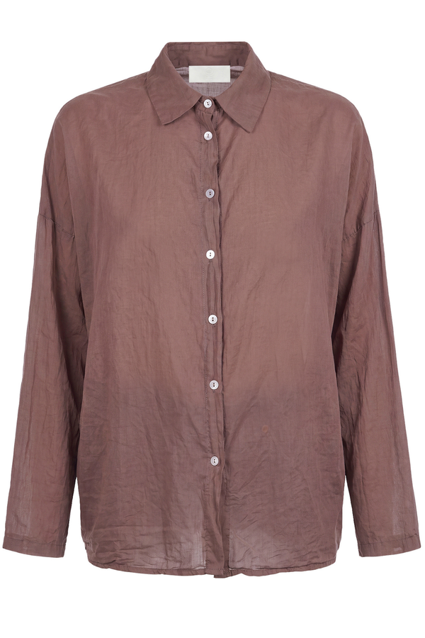 La Femme Blanche - Camicia - 471800 - Marrone
