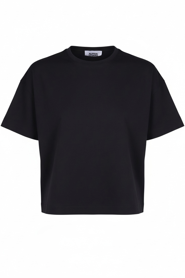 ALPHA STUDIO - T-shirt - 471118 - Nero