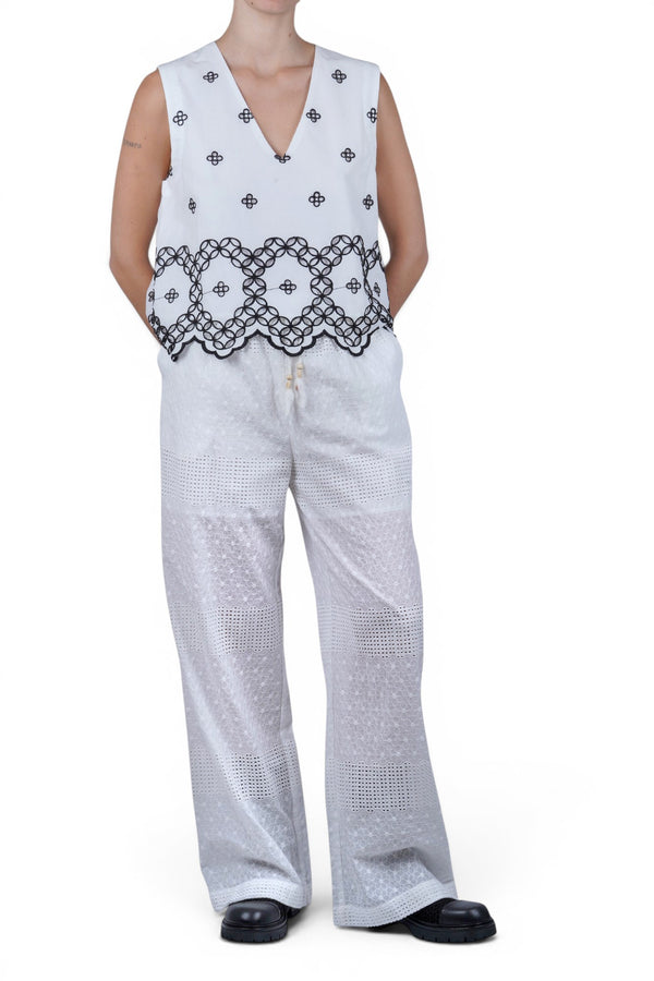 La Femme Blanche - Pantalone - 471574 - Bianco