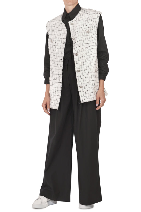 So Allure - Gilet - 451642 - Bianco/Nero