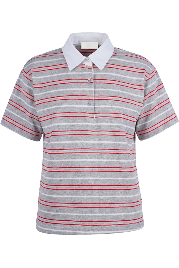 La Femme Blanche - Polo - 471611 - Multicolor