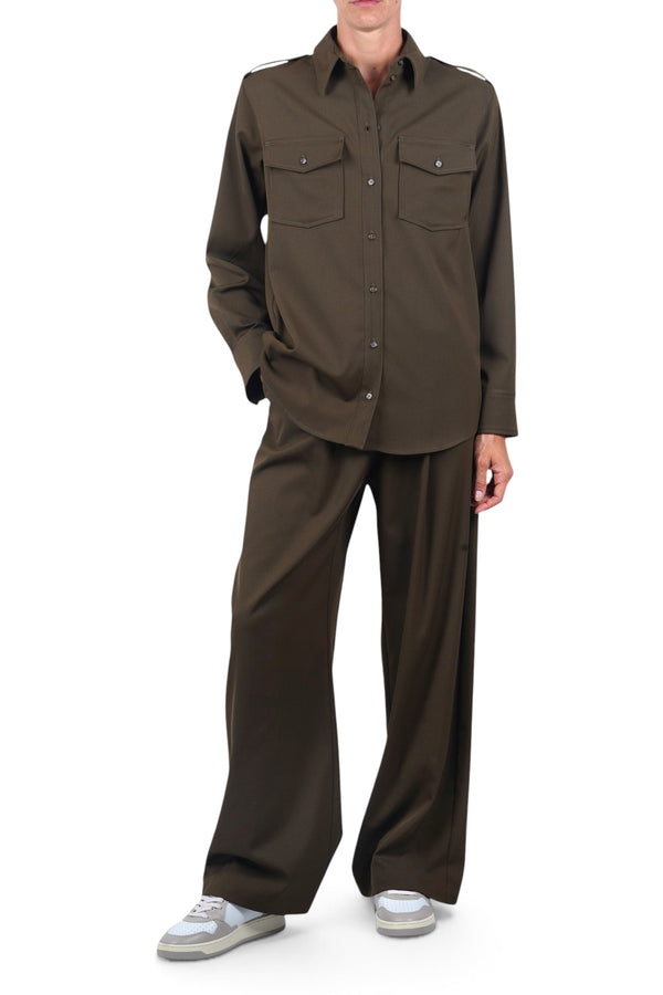Ottod'ame - Shirt - 480354 - Olive 