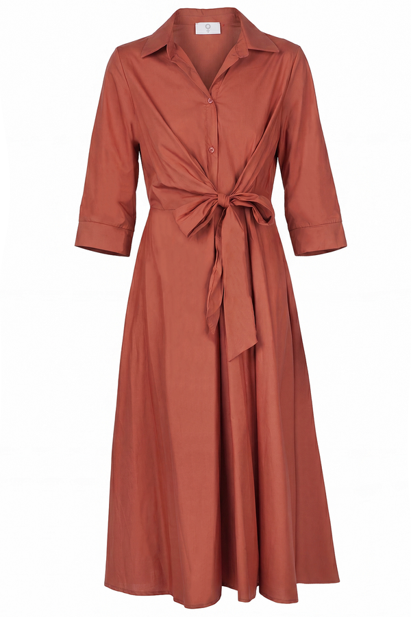 La Femme Blanche - Abito - 471635 - Mattone
