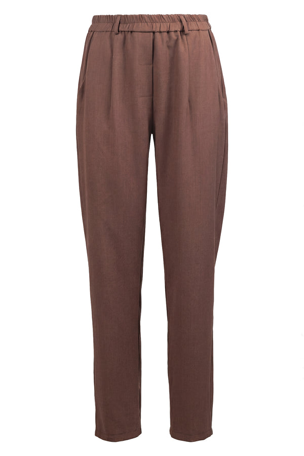 La Femme Blanche - Pantalone - 471512 - Tabacco