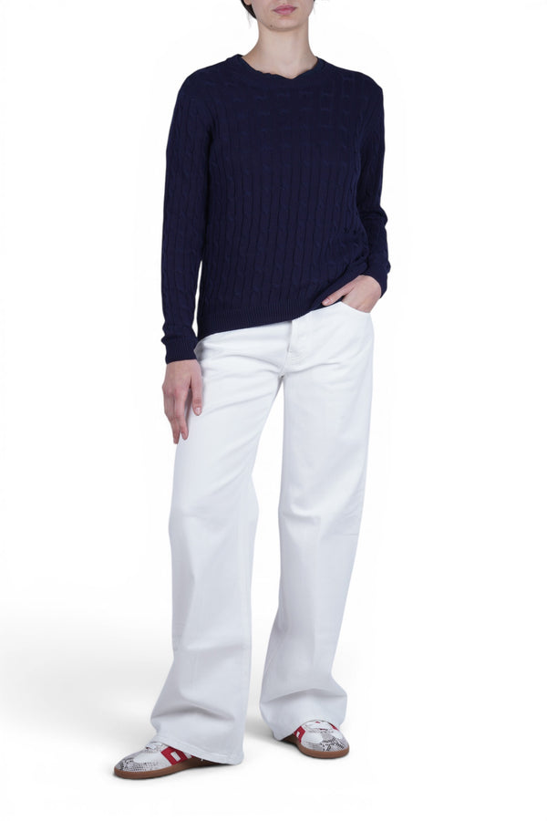La Femme Blanche - Maglia - 471549 - Blu