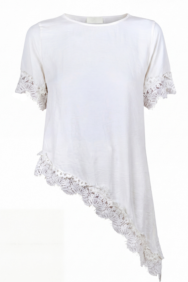 La Femme Blanche - T-shirt - 471798 - Butter 