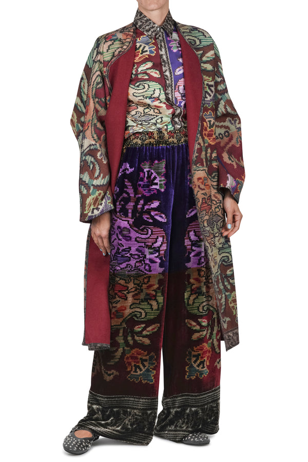 Pierre-Louis Mascia - Pantalone - 460160 - Viola/Bordeaux