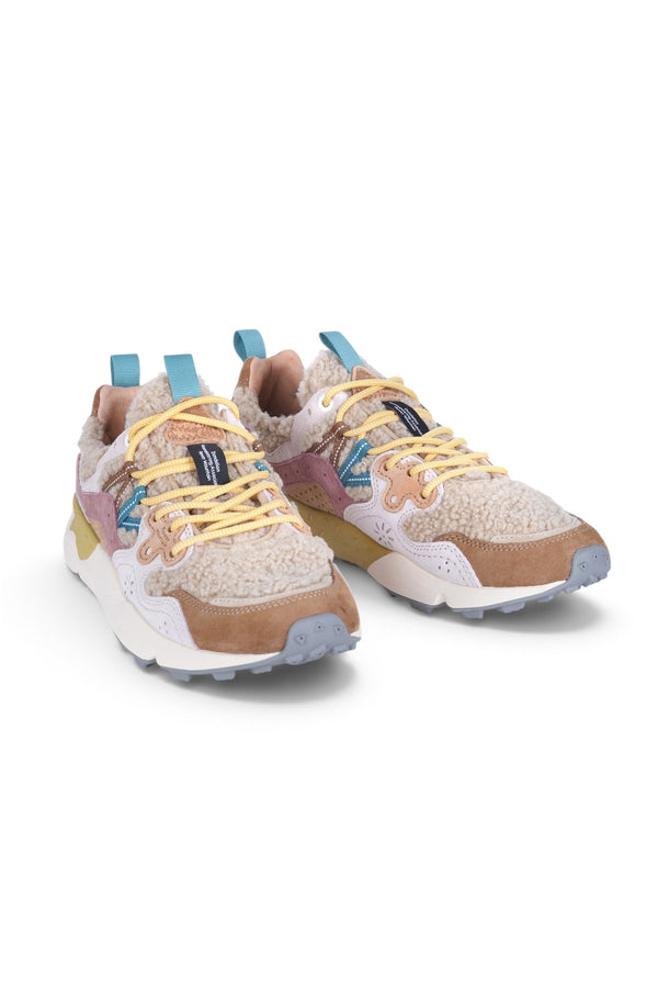 Flower Mountain - Sneakers - 480804 - Rosa/Beige