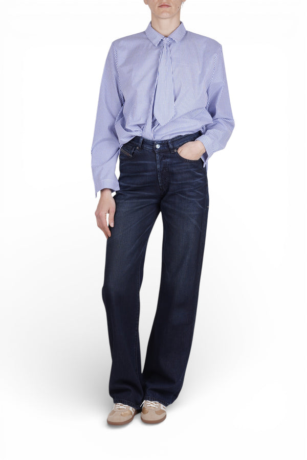 La Femme Blanche - Camicia - 471210 - Bianco/Blu