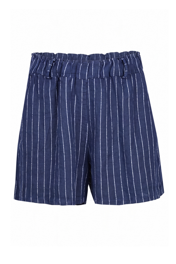 La Femme Blanche - Shorts - 471656 - White/Blue 
