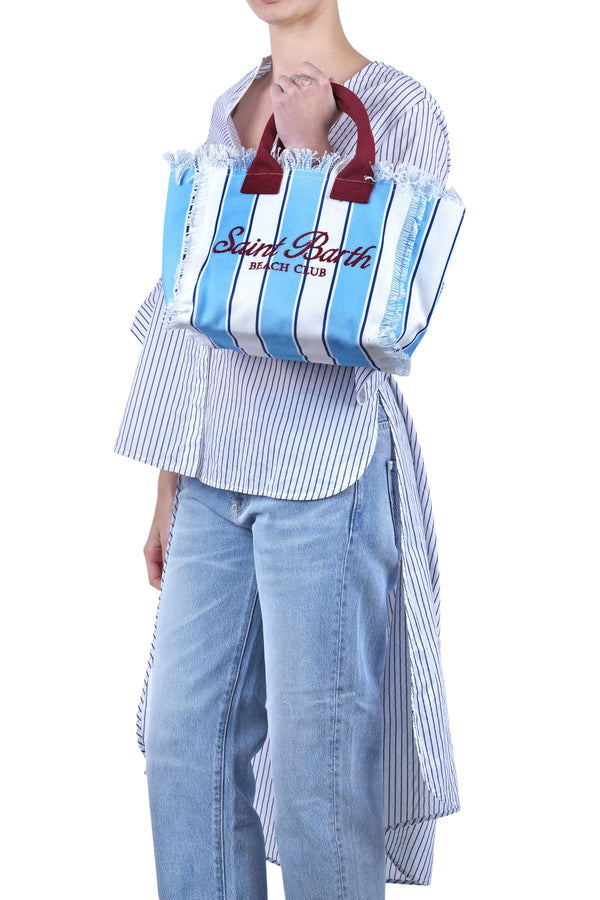 MC2 Saint Barth - Medium bag - 471044 - White/Blue 