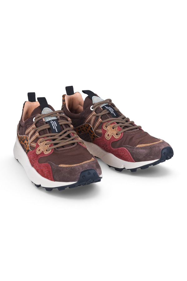 Flower Mountain - Sneakers - 480810 - Bordeaux/Brown 