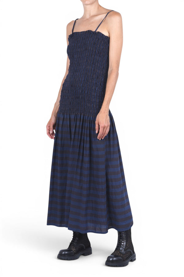 La Femme Blanche - Dress - 471794 - Blue/Brown 
