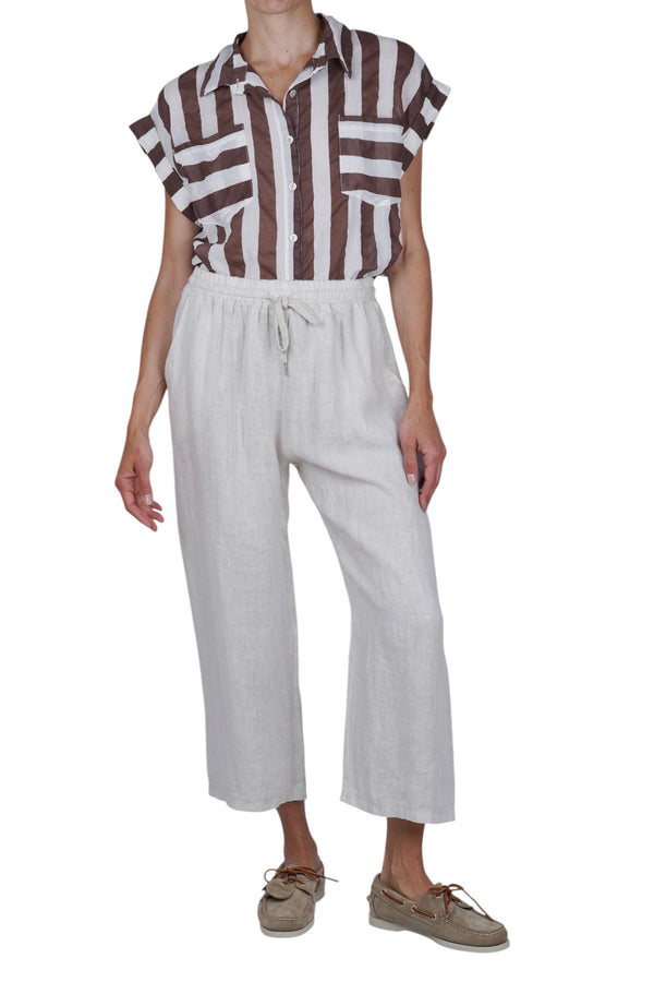 La Femme Blanche - Pants - 471658 - Sand 