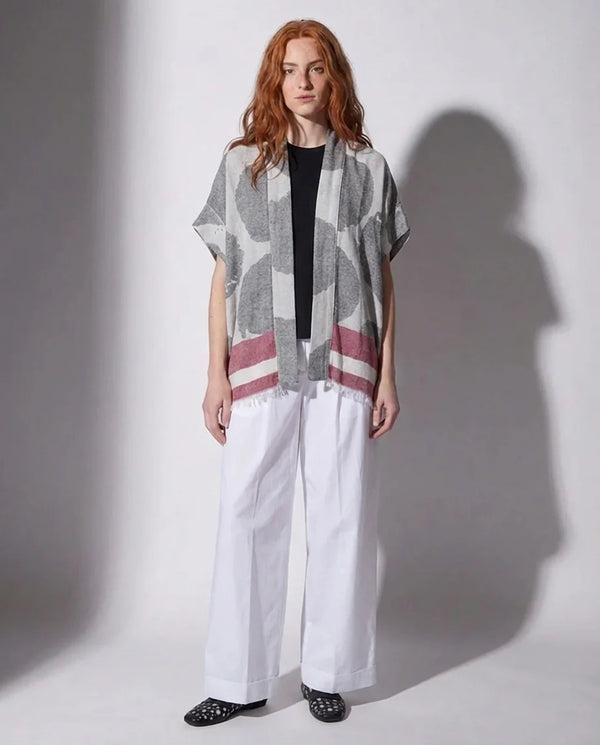 Alessia Santi - Kimono - 470182 - Grigio/Rosso