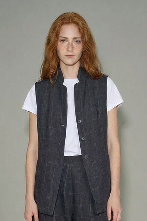 Thumbnail Mama B - Vest - 471441 - Anthracite 