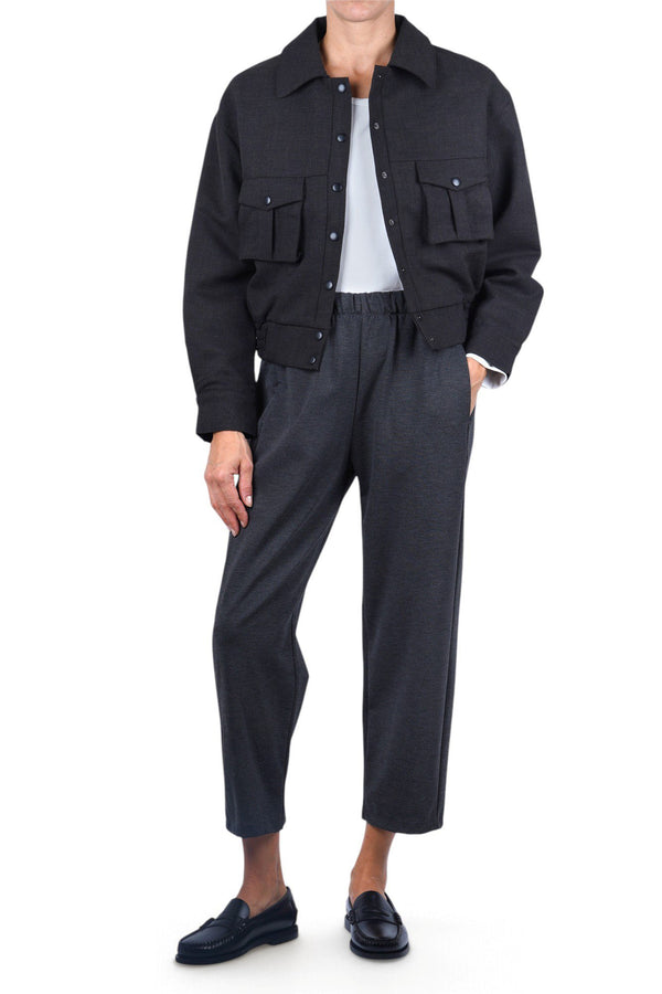 La Femme Blanche - Jacket - 481148 - Anthracite 