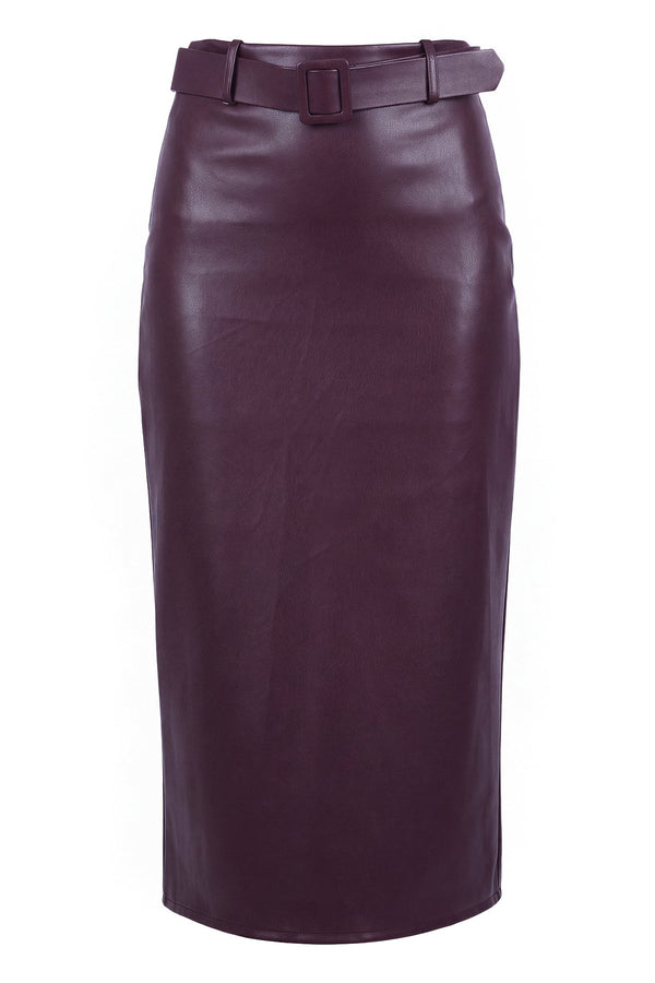 La Femme Blanche - Skirt - 481101 - Wine 