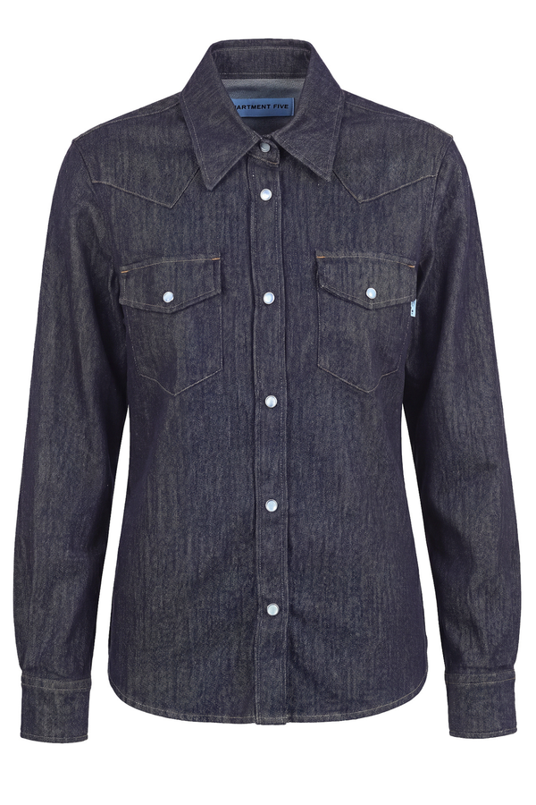 Department 5 - Camicia - 470122 - Denim scuro