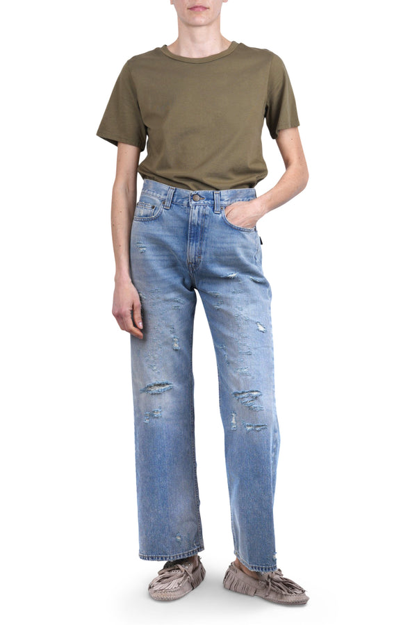 La Femme Blanche - T-shirt - 471523 - Oliva
