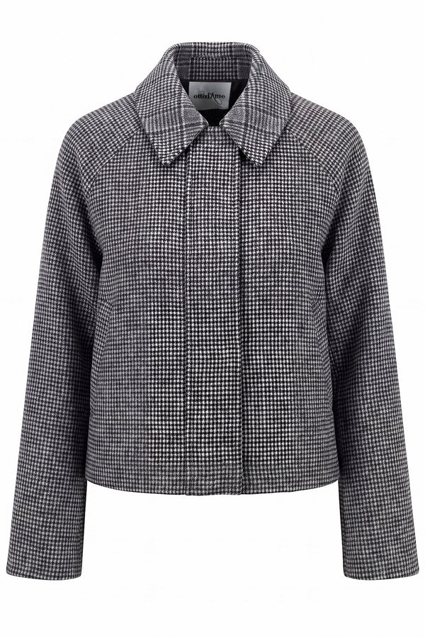 Ottod'ame - Cappotto - 480345 - Fantasia Grigio