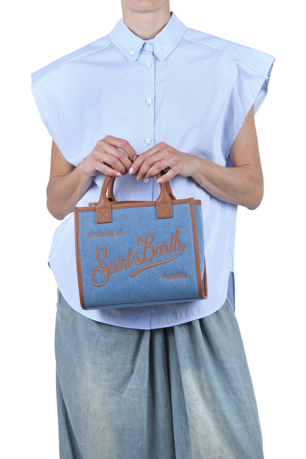 MC2 Saint Barth - Borsa media - 470962 - Denim