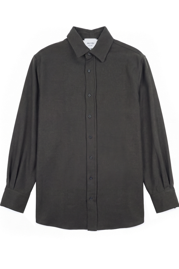 Alysi - Camicia - 480620 - Verde scuro