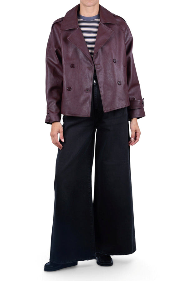 La Femme Blanche - Jacket - 481147 - Wine 