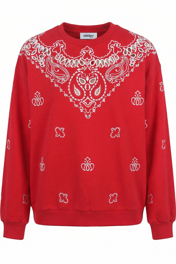 Ottod'ame - Felpa - 470778 - Rosso