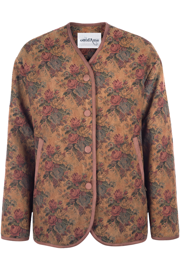 Ottod'ame - Cappotto - 480352 - Fantasia Ruggine
