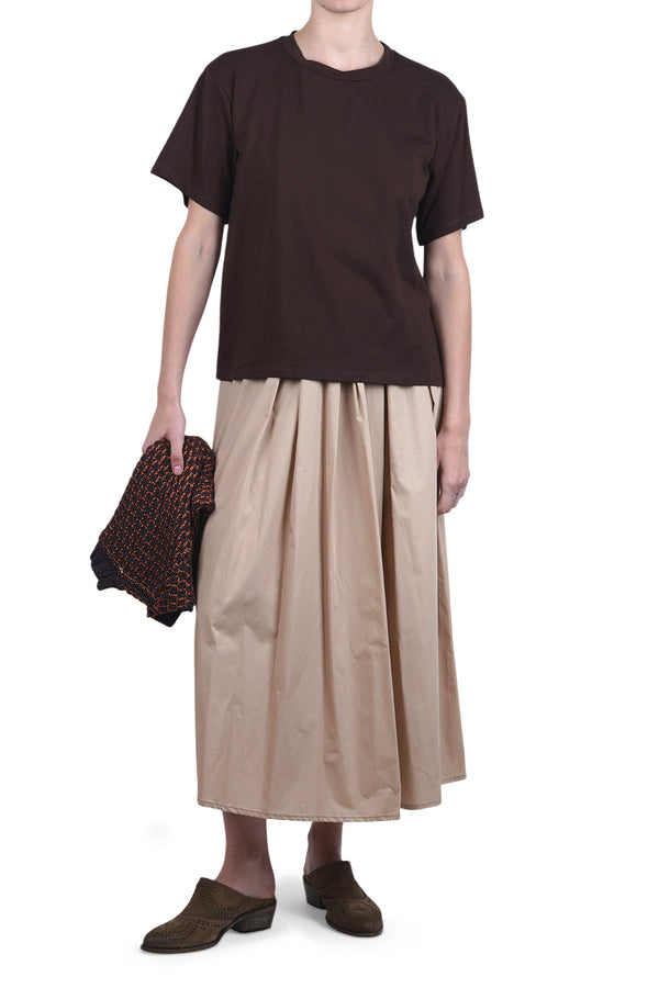 La Femme Blanche - T-shirt - 471527 - Marrone